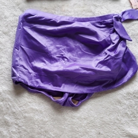 Vintage Deadstock Ceeb Purple Two Piece Swimsuit NWT - Picture 4 of 16